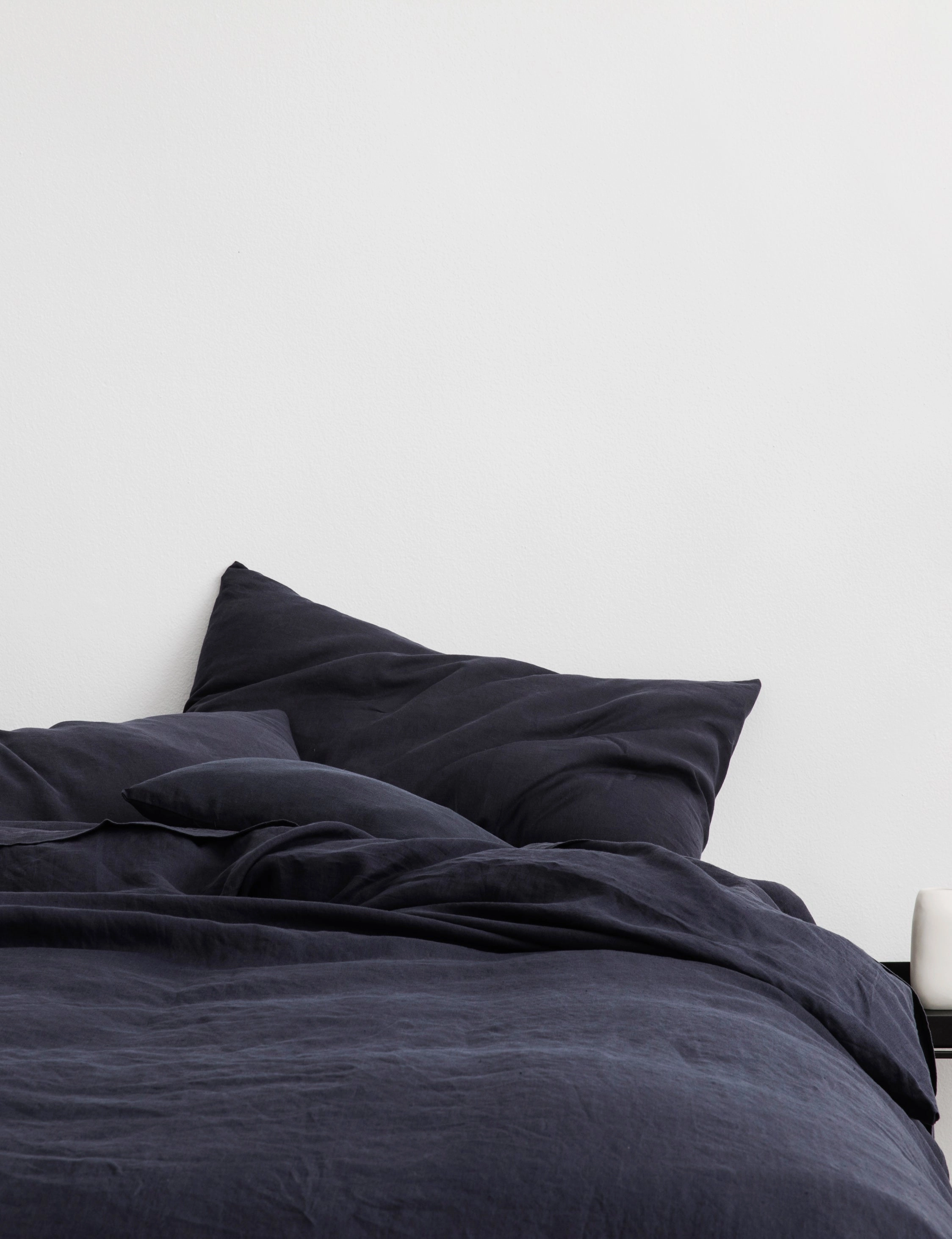 European Flax Linen Duvet Set by Cultiver