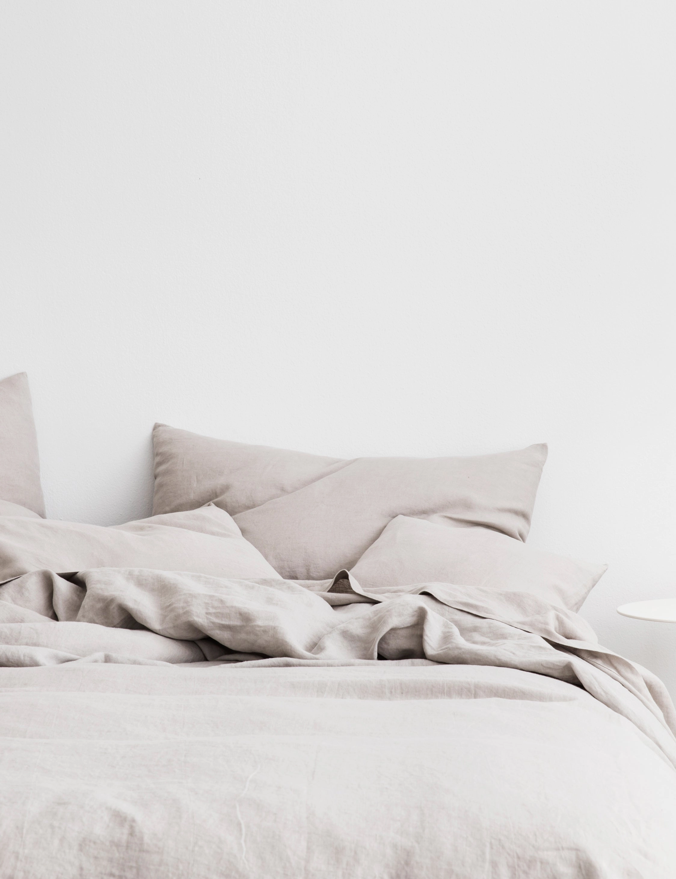European Flax Linen Duvet Set by Cultiver
