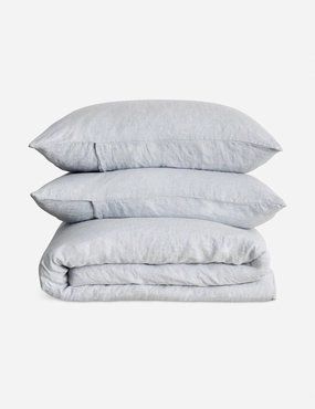 European Flax Linen Duvet Set by Cultiverbedding sets ,throw blankets 