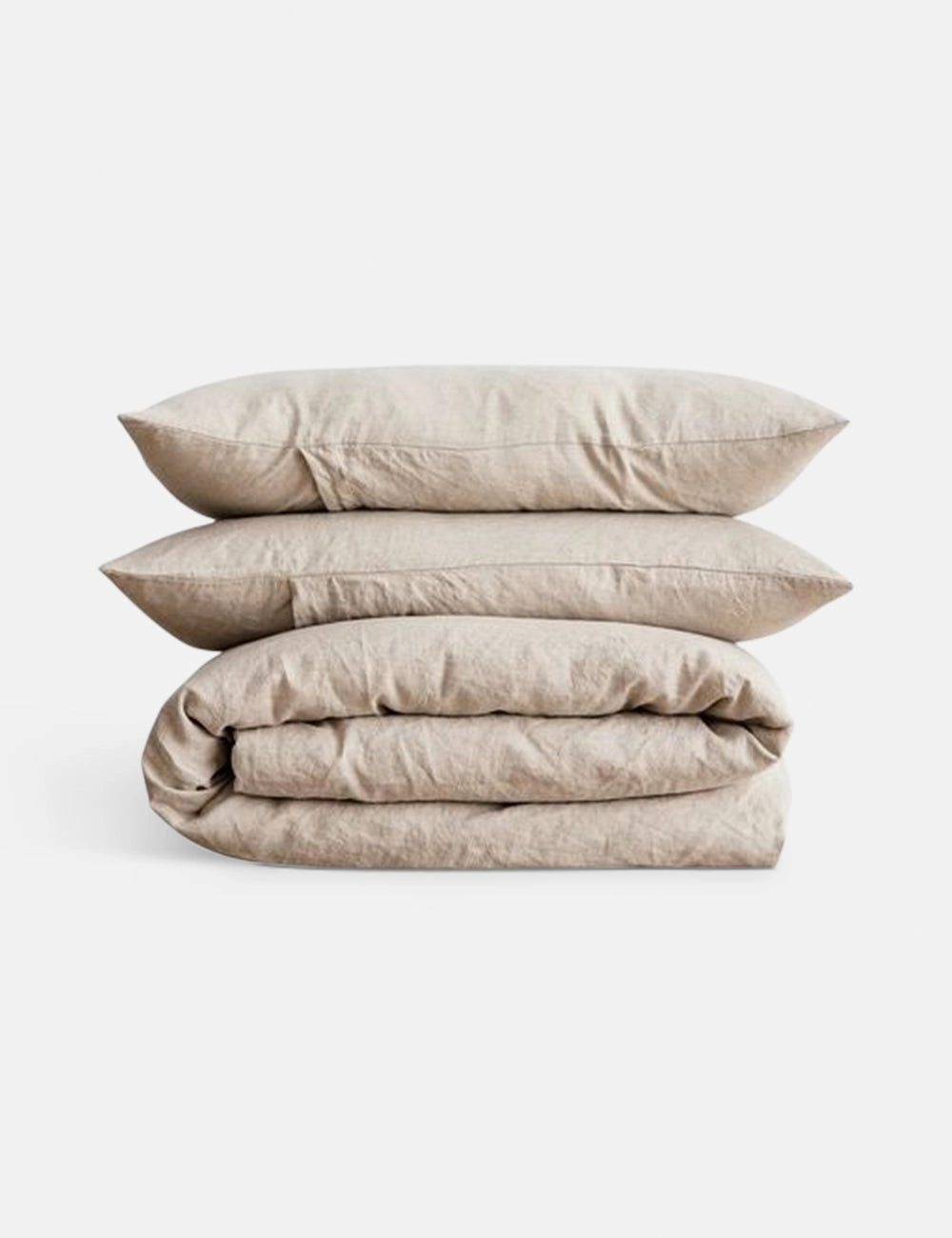 European Flax Linen Duvet Set by Cultiver