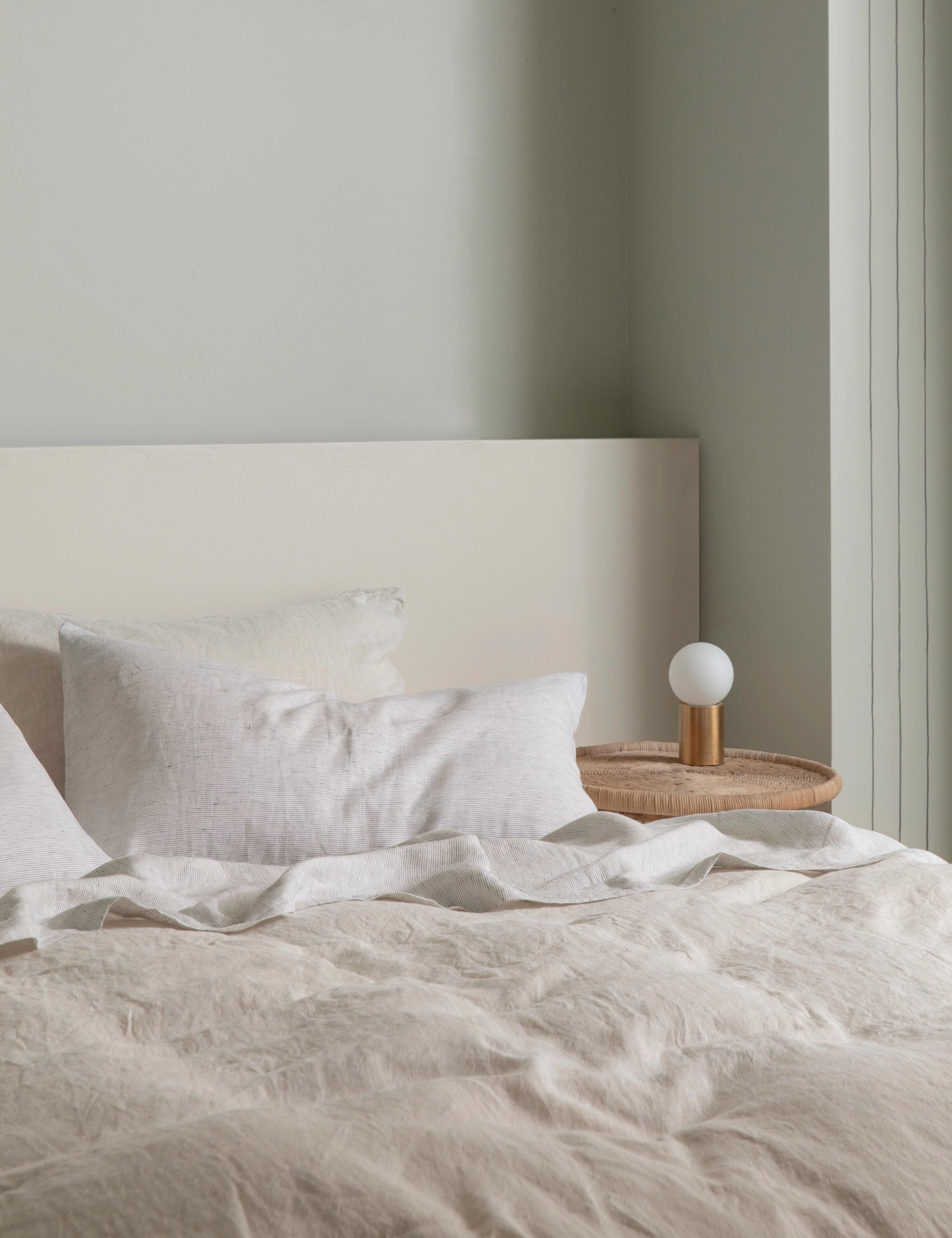 European Flax Linen Duvet Set by Cultiver