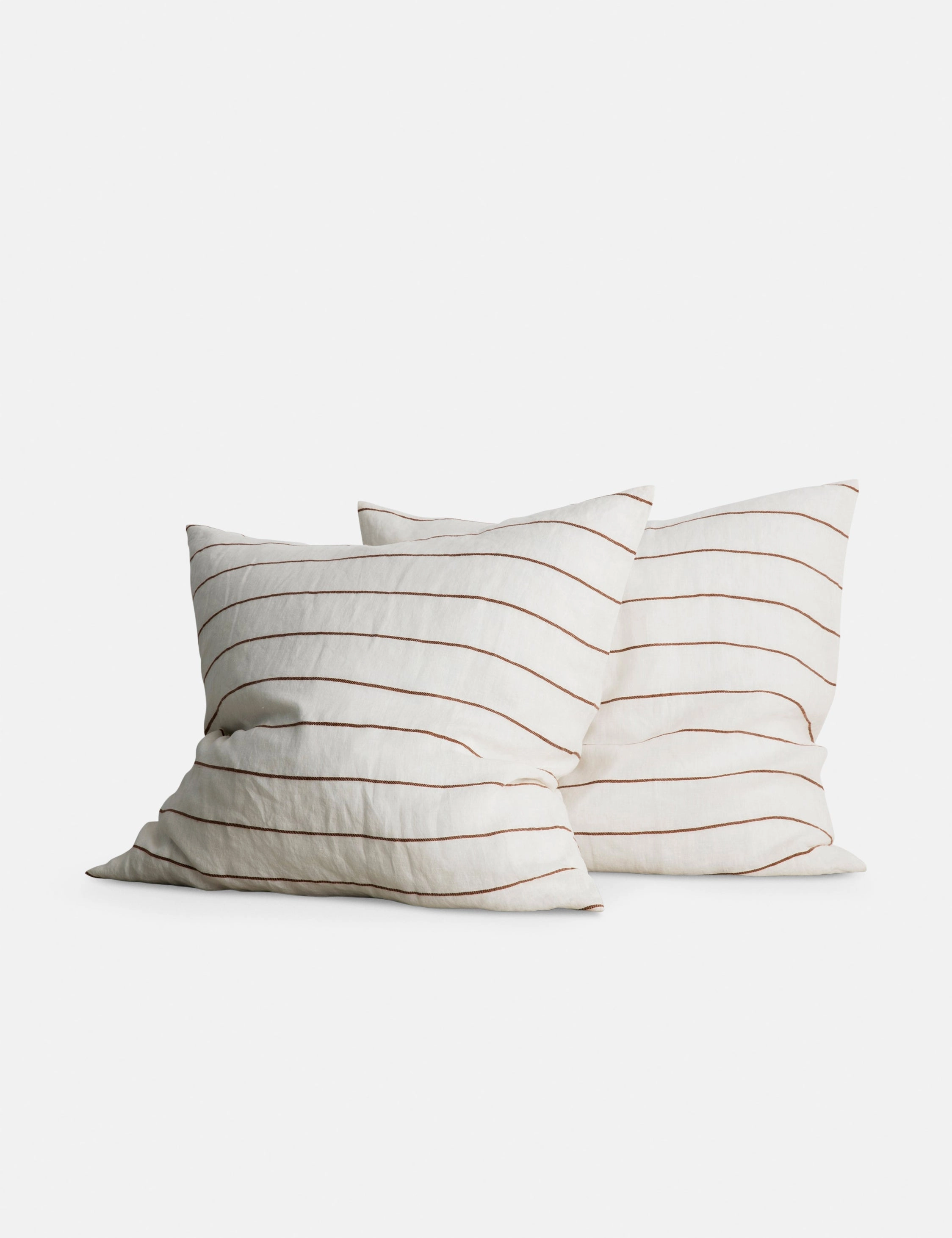 European Flax Linen Euro Pillowcases (Set of 2) by Cultiver