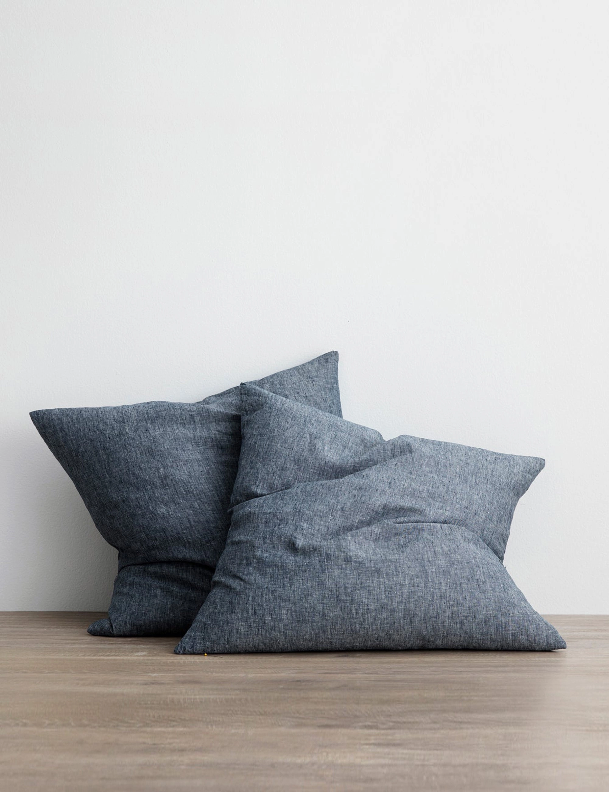 European Flax Linen Euro Pillowcases (Set of 2) by Cultiver