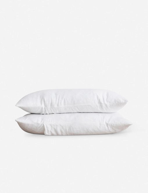 European Flax Linen Pillowcases (Set of 2) by Cultiverbedding sets ,throw blankets 