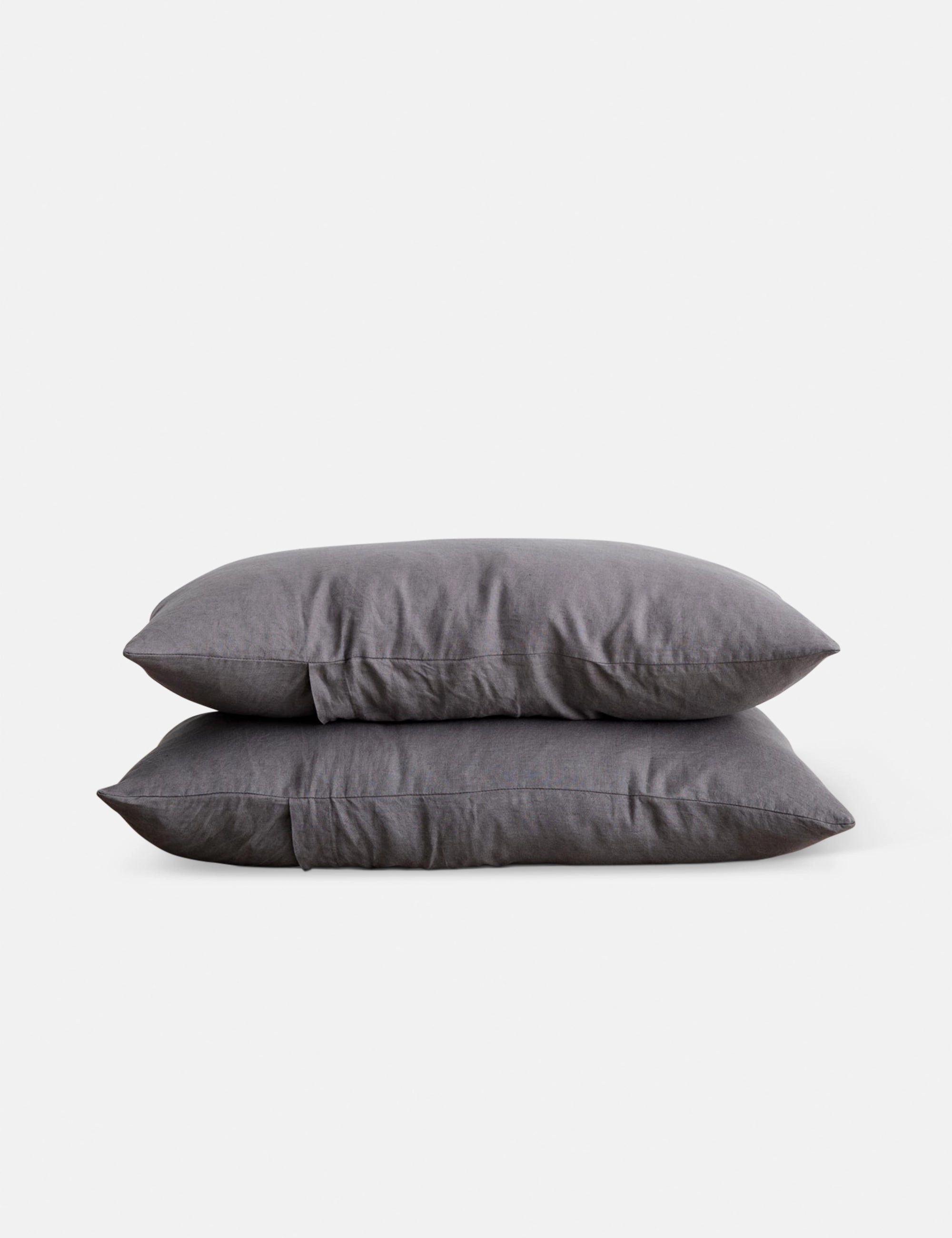 European Flax Linen Pillowcases (Set of 2) by Cultiver