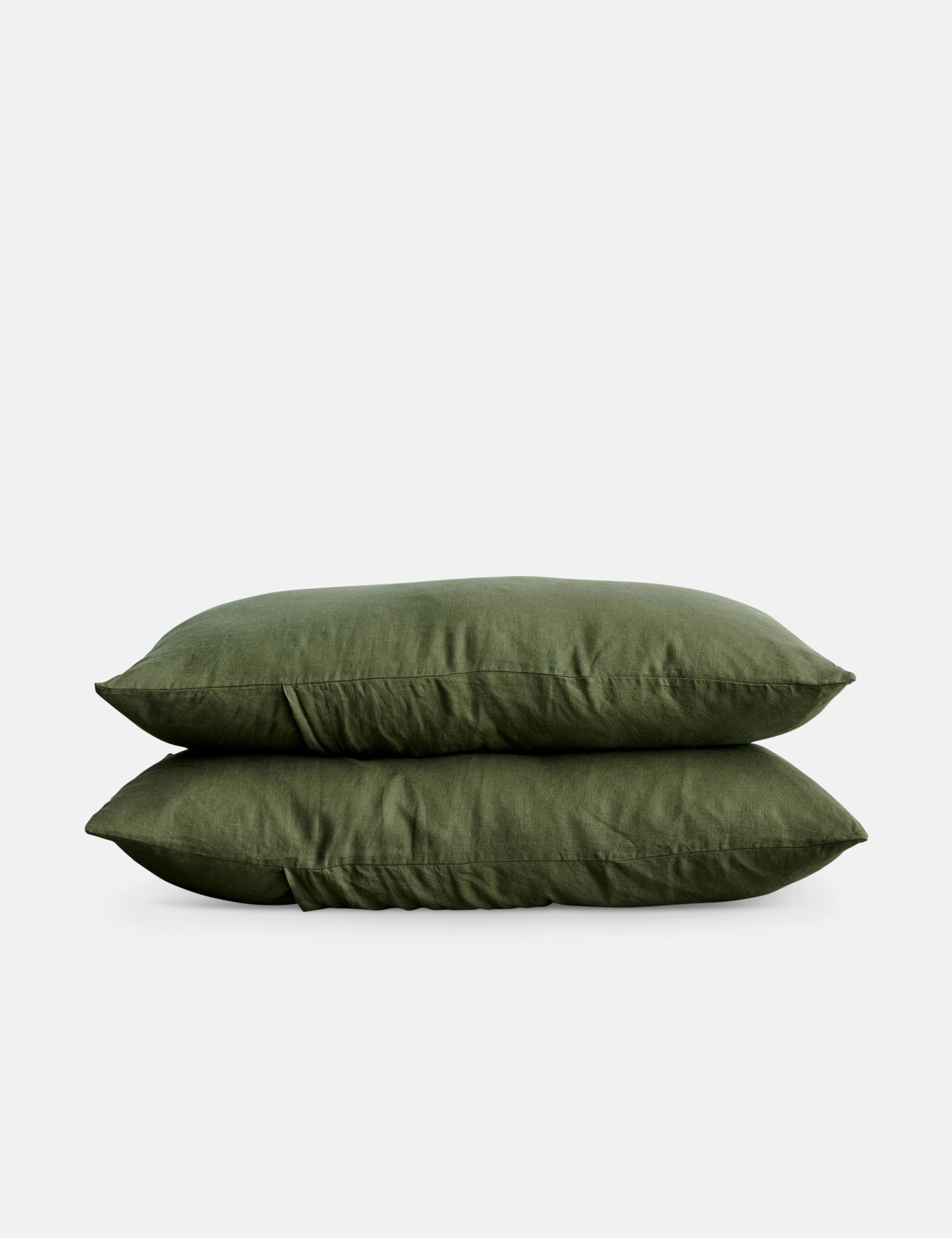 European Flax Linen Pillowcases (Set of 2) by Cultiver
