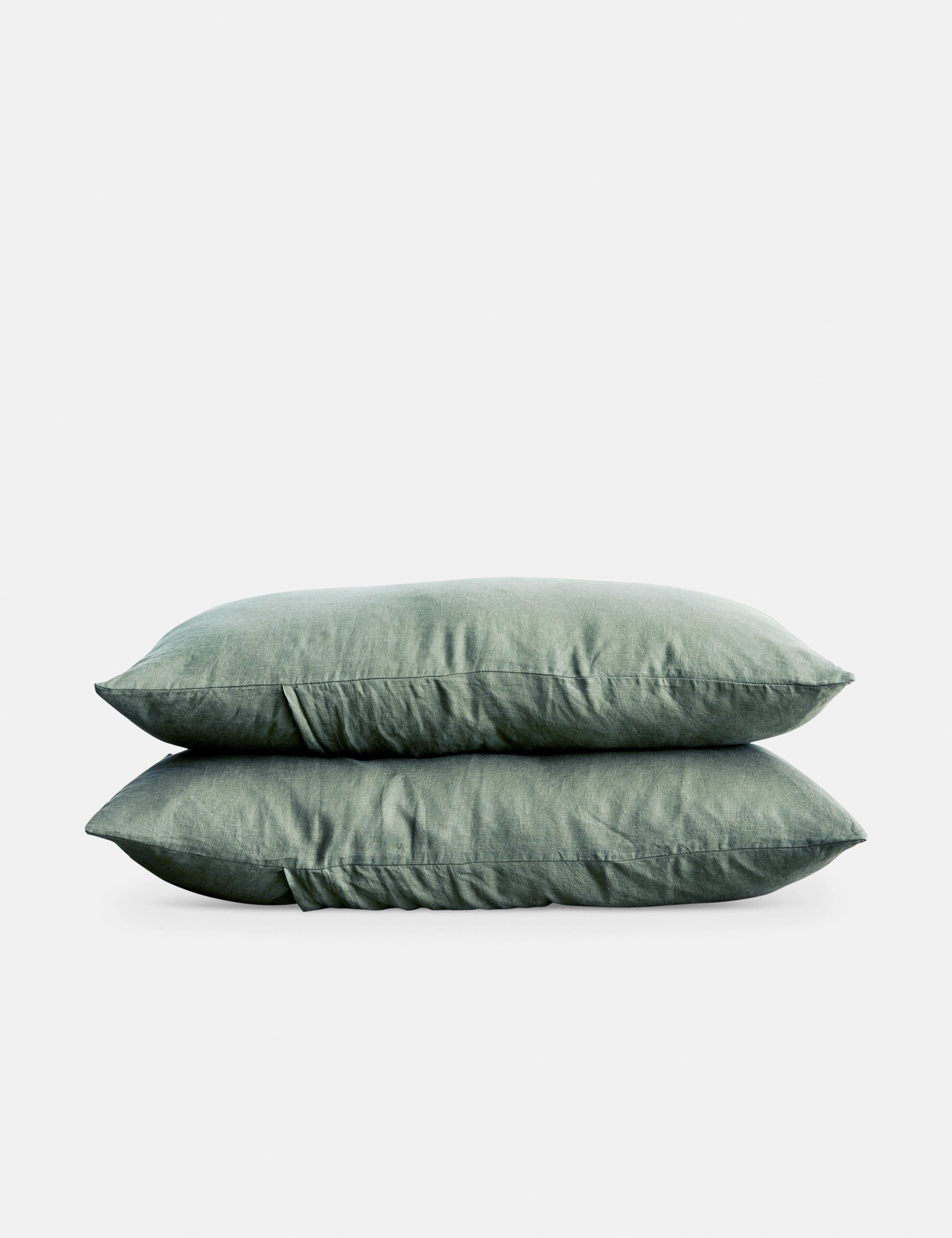 European Flax Linen Pillowcases (Set of 2) by Cultiver