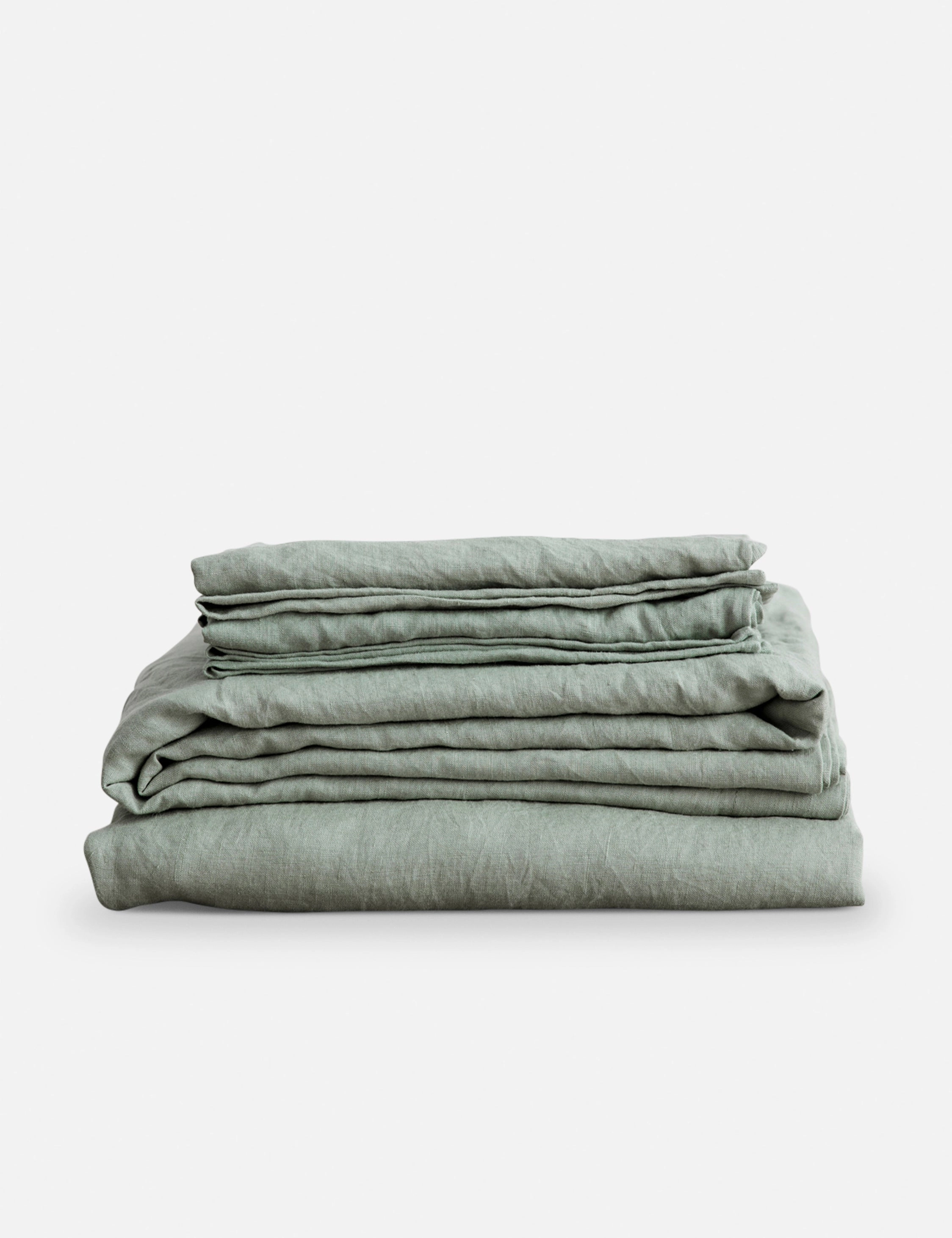 European Flax Linen Sheet Set by Cultiver