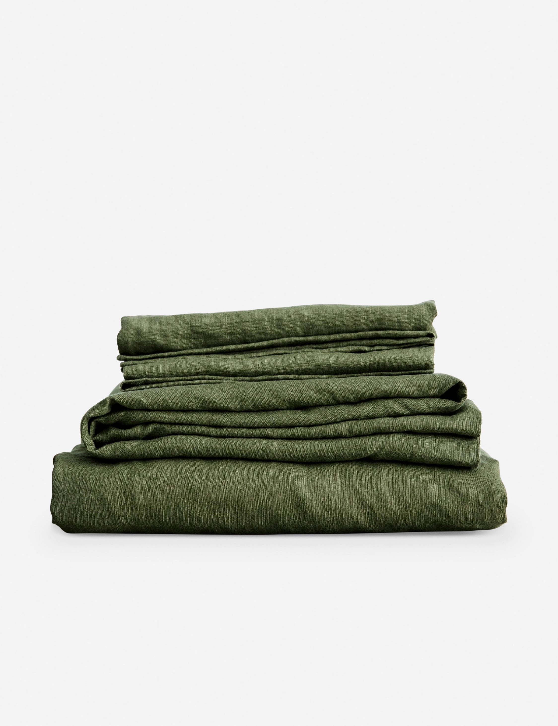 European Flax Linen Sheet Set by Cultiver