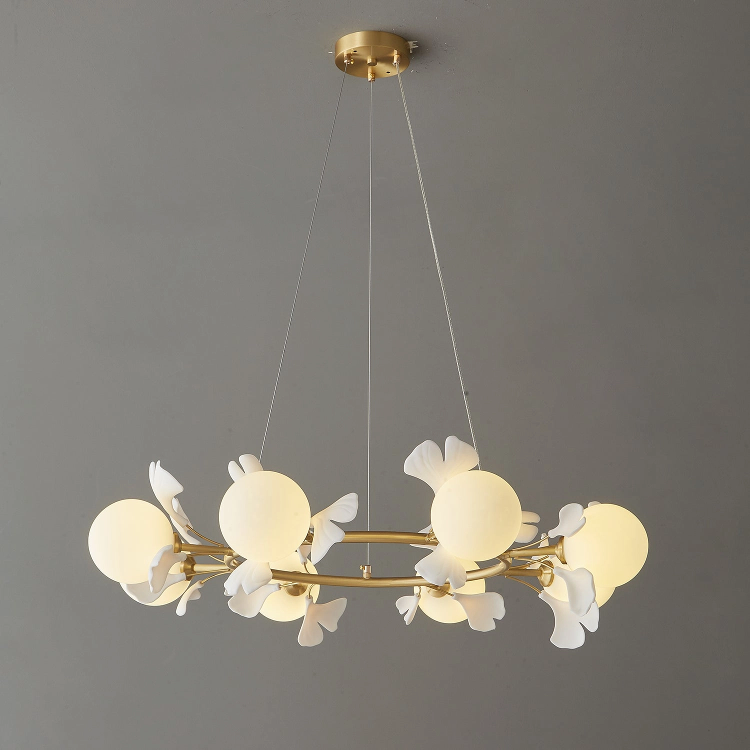 Evander Gingko Chandelier