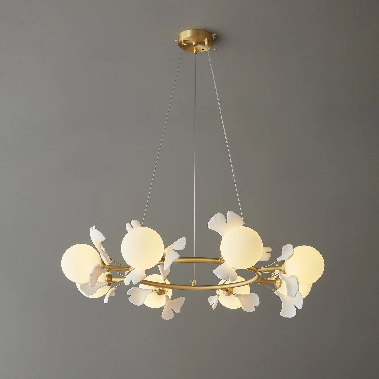 Evander Gingko Chandelier