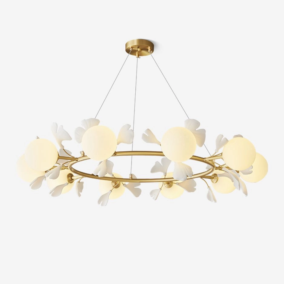 Evander Gingko Chandelierrustic chandelier,bedroom chandelier 