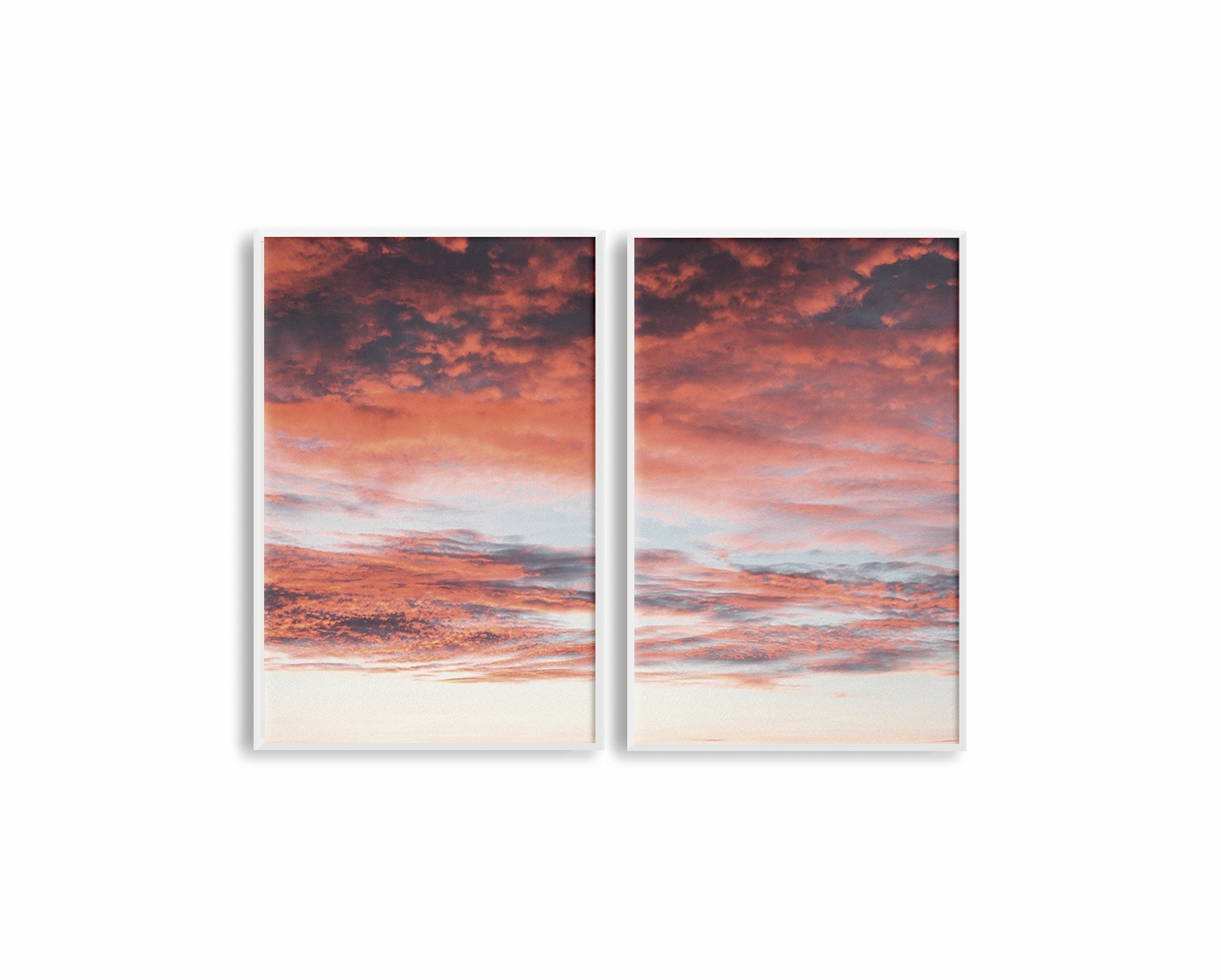 Evening Sky Set Includes Two Prints
