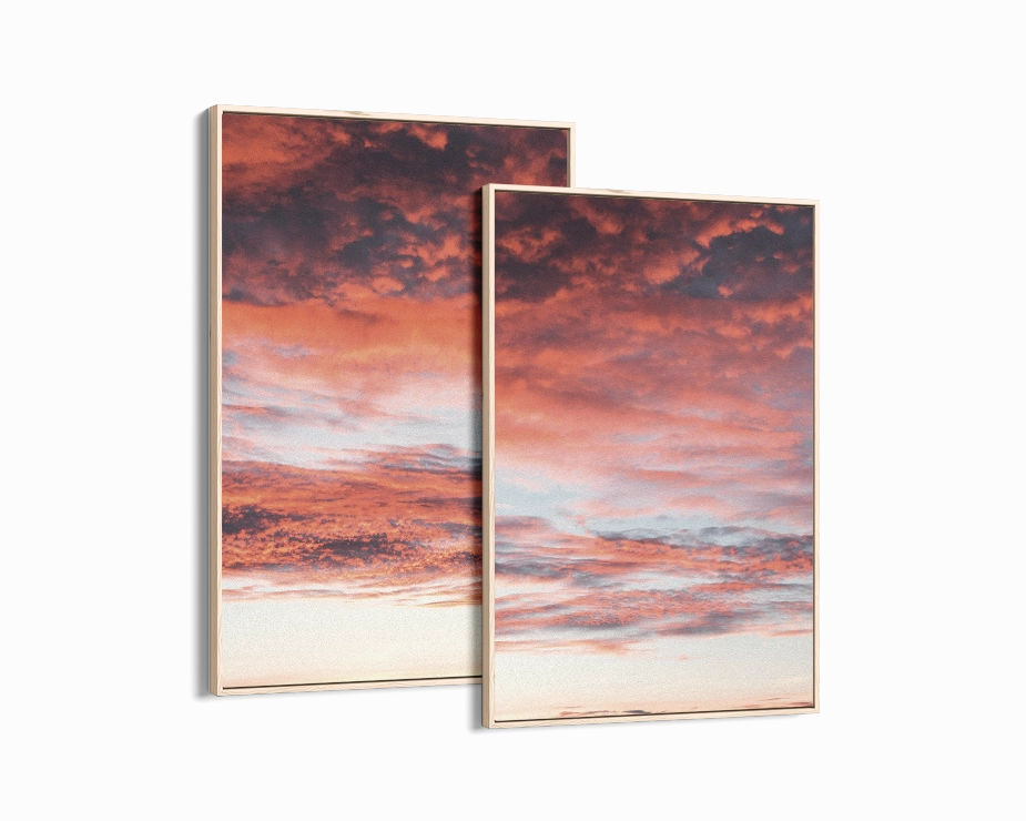 Evening Sky Set Includes Two Prints