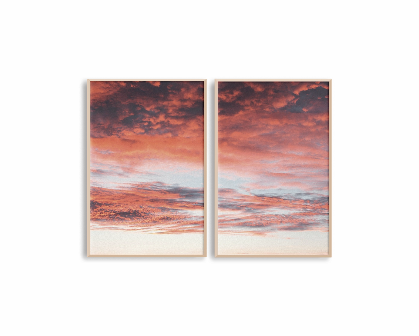 Evening Sky Set Includes Two Prints