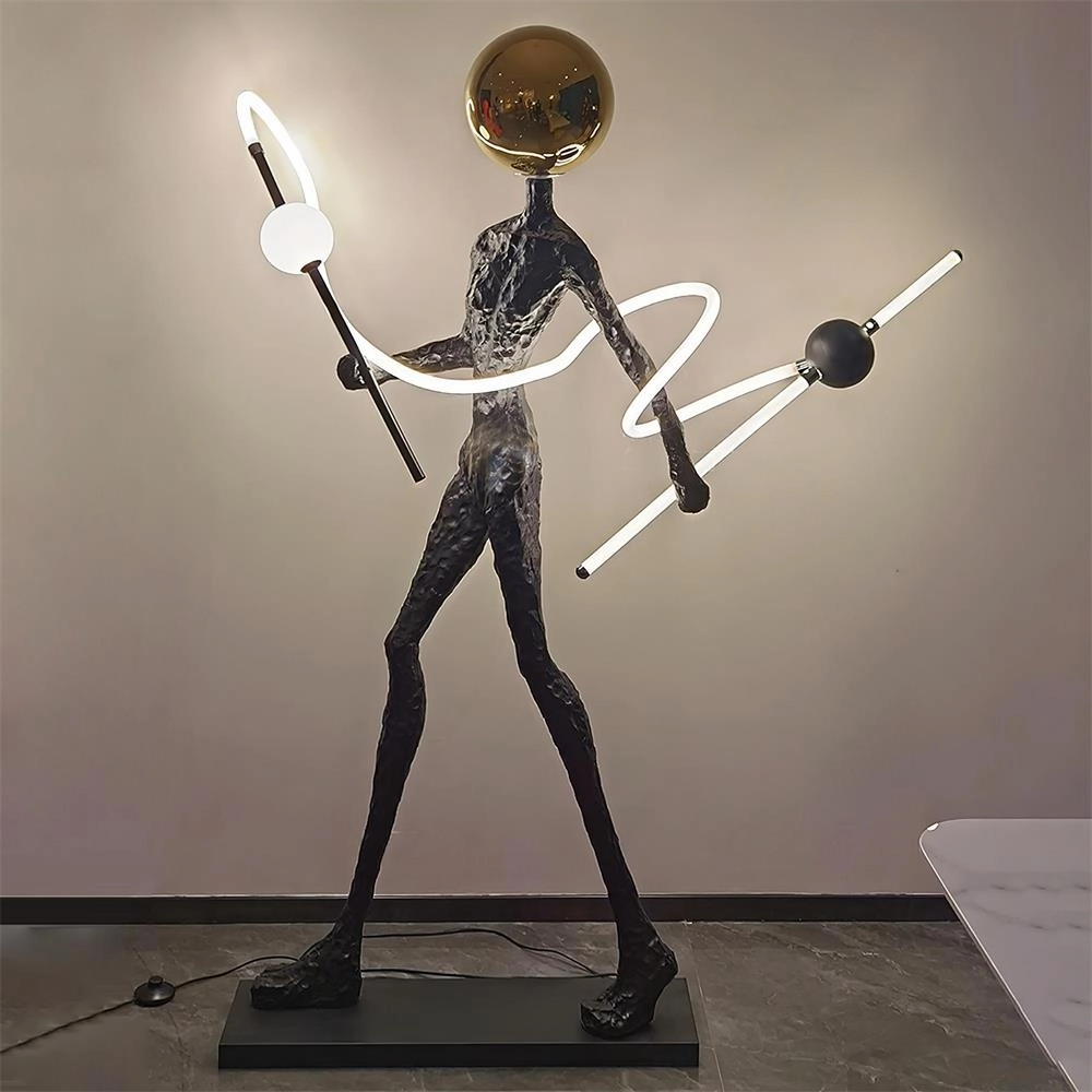 Everett Spiral Floor Lamp