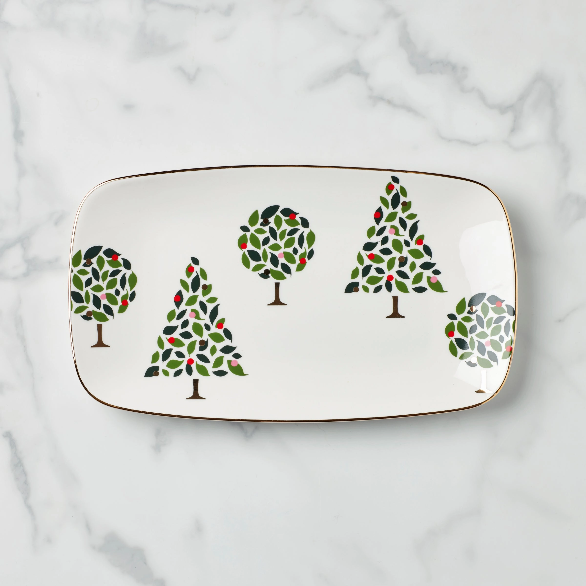 Evergreen Hors d'Oeuvres Traymodern kitchen decor ,kitchen dinner set ,dinnerware 