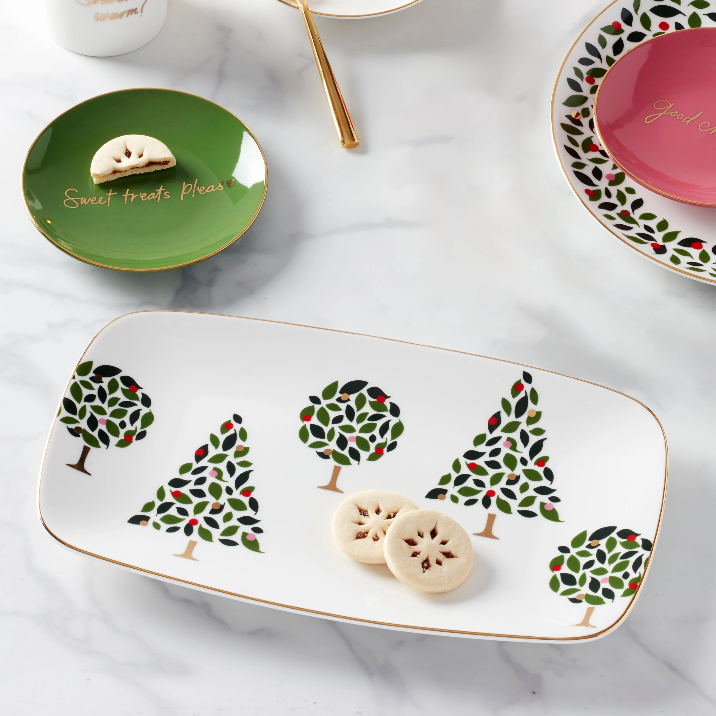 Evergreen Hors d'Oeuvres Tray