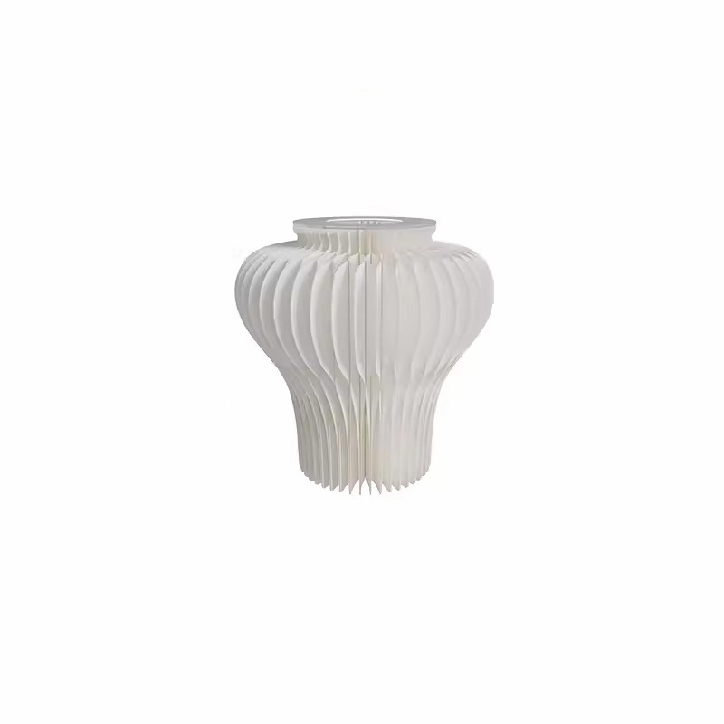 Expandable Honeycomb Kraft Paper Vase