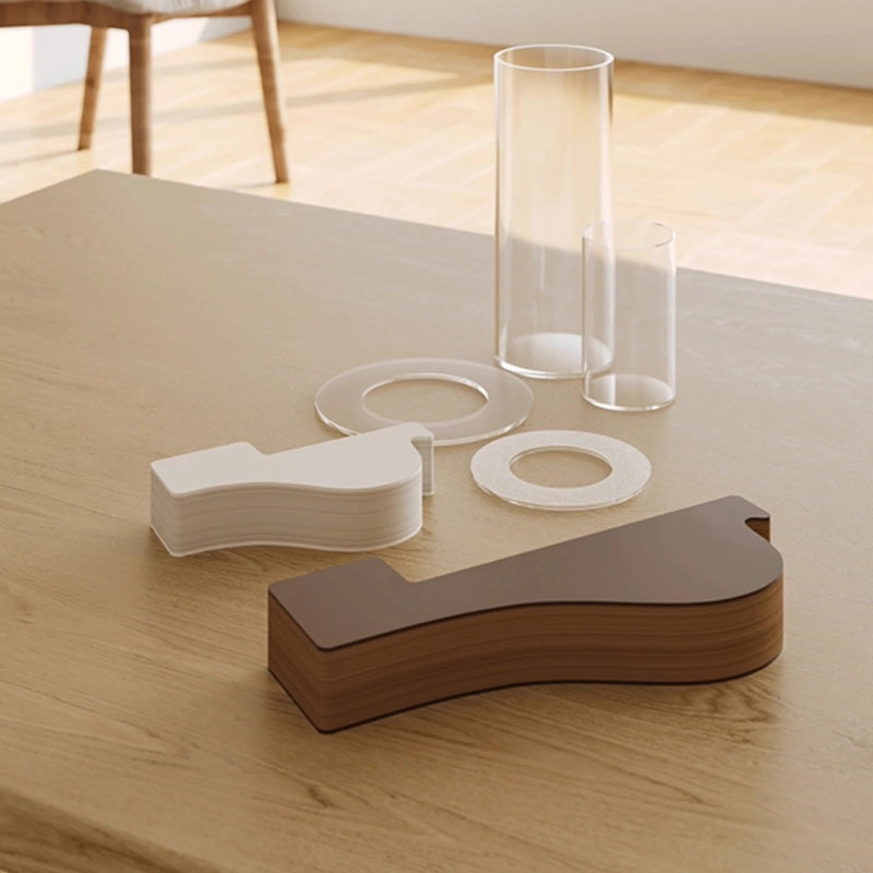 Expandable Honeycomb Kraft Paper Vase