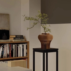 Expandable Honeycomb Kraft Paper Vasehome decoration ,modern home decor 
