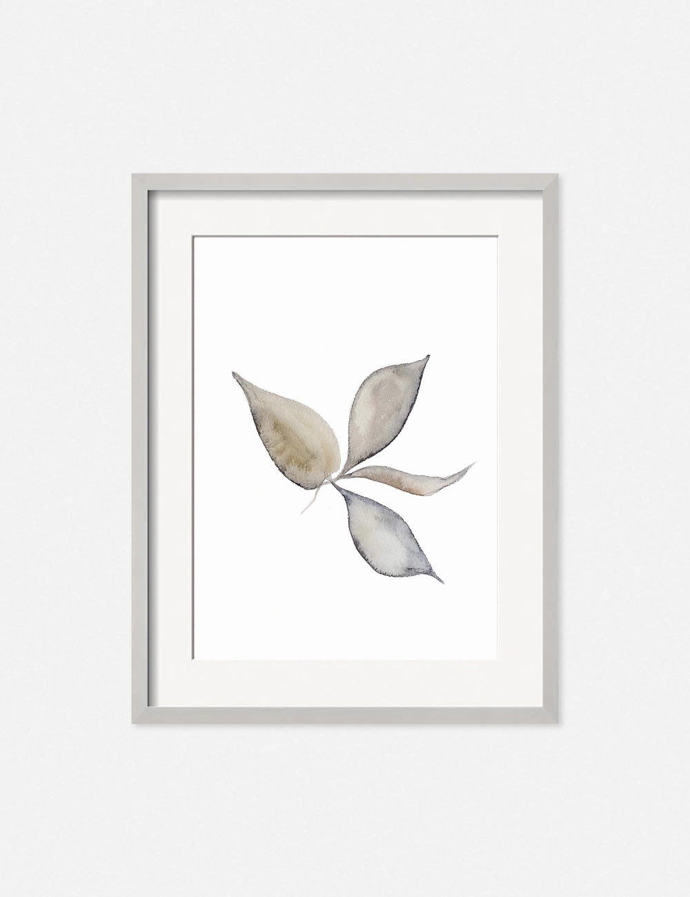 Faded Leaves Print by Cline Nordenhednordic style wall decor