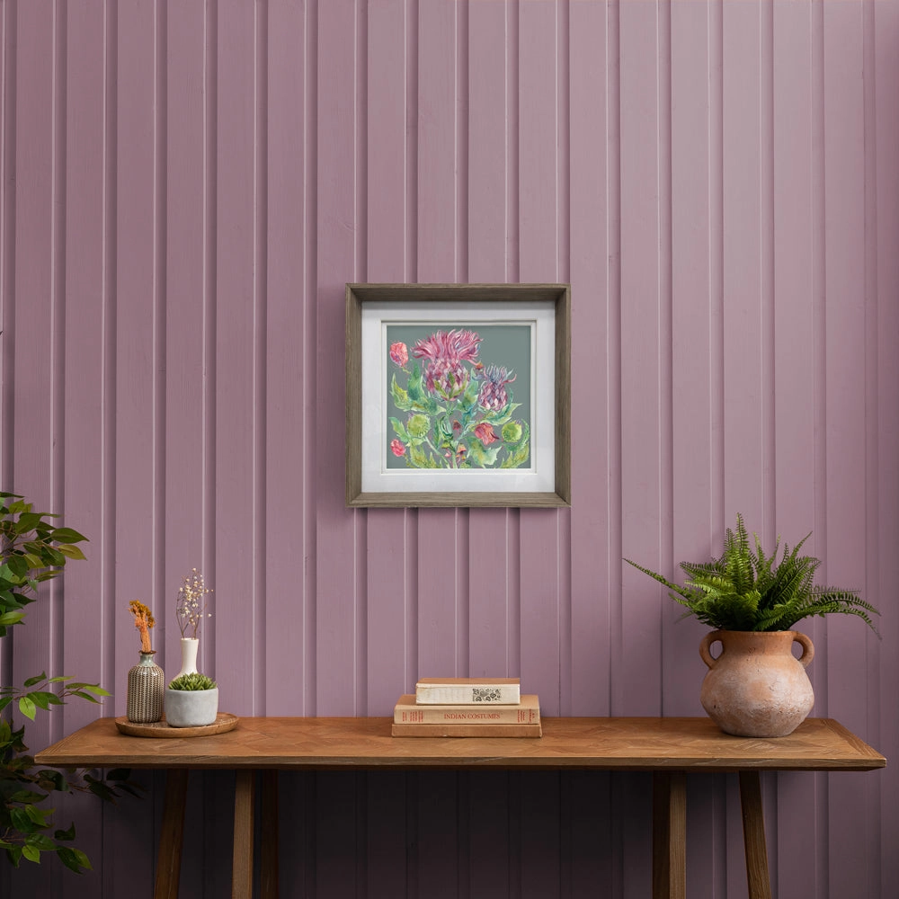Fairytale Bristles Framed Print Nut