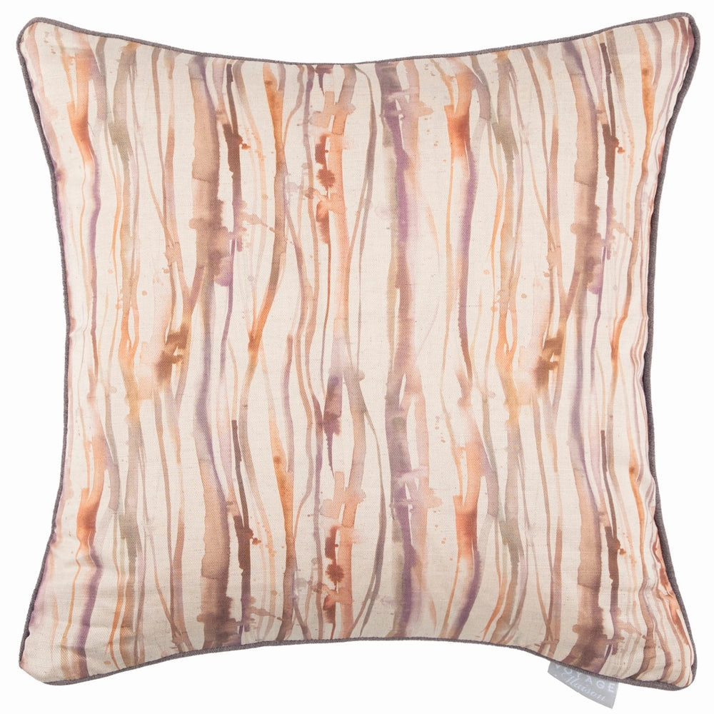 Falls Printed Feather Cushion Ironstone