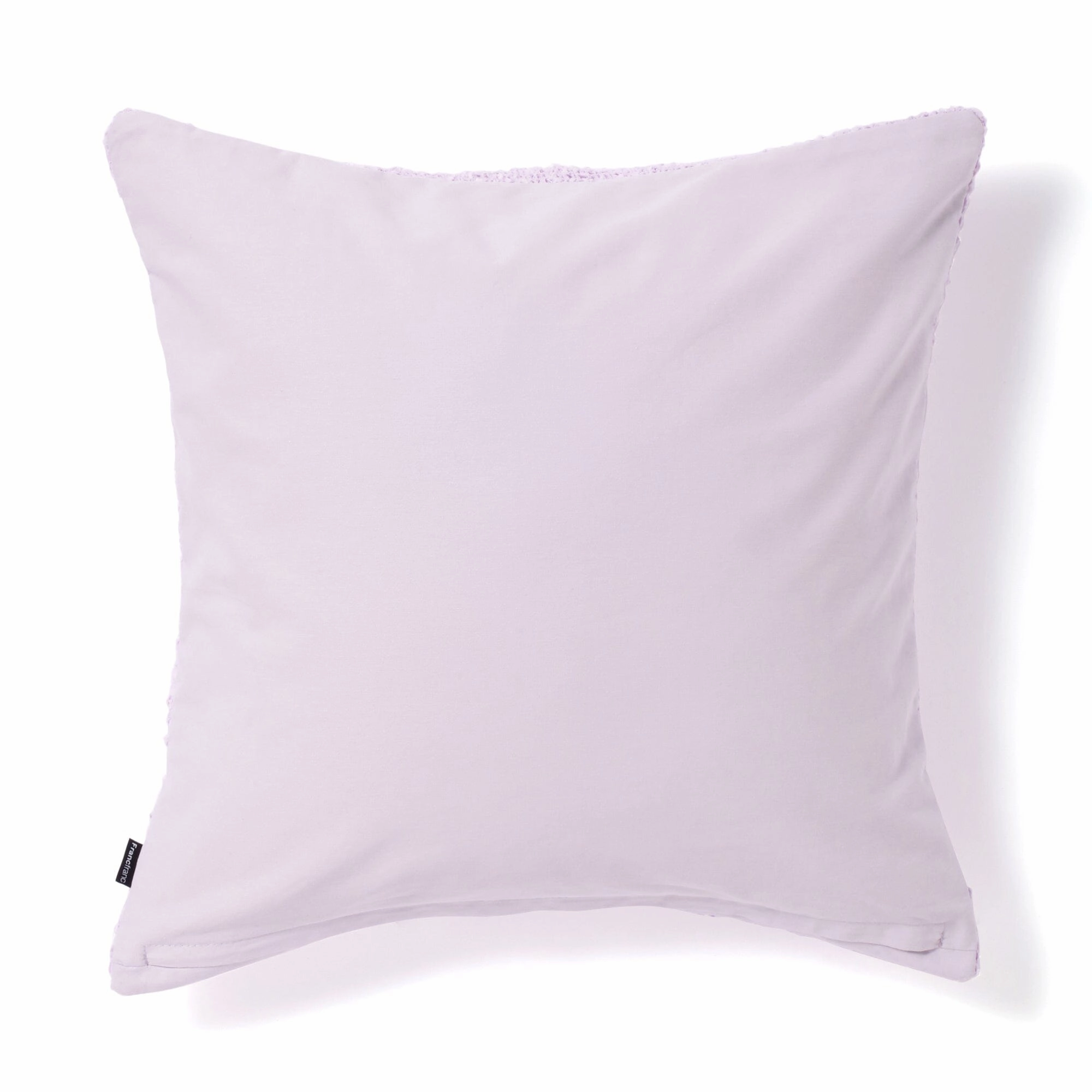 Fancy Gather Cushion Cover 450 X 450 Purple