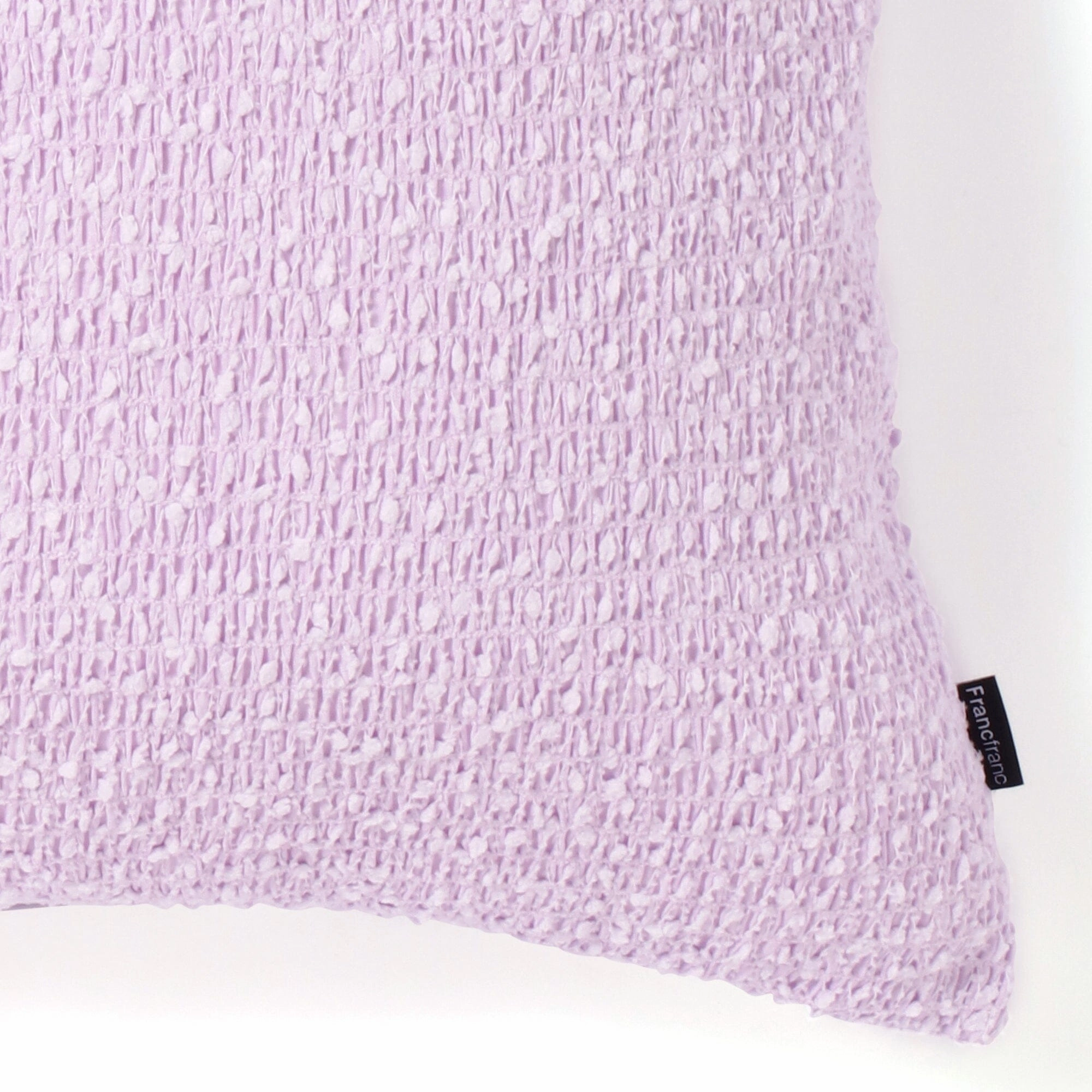 Fancy Gather Cushion Cover 450 X 450 Purple