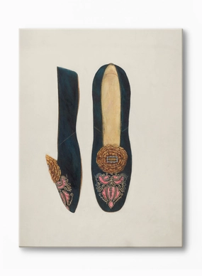 Fancy Slippers, Canvasindoor decorative canvas print
