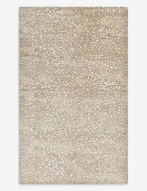 Farah Hand-Knotted Wool Rugmodern color block patchwork rug