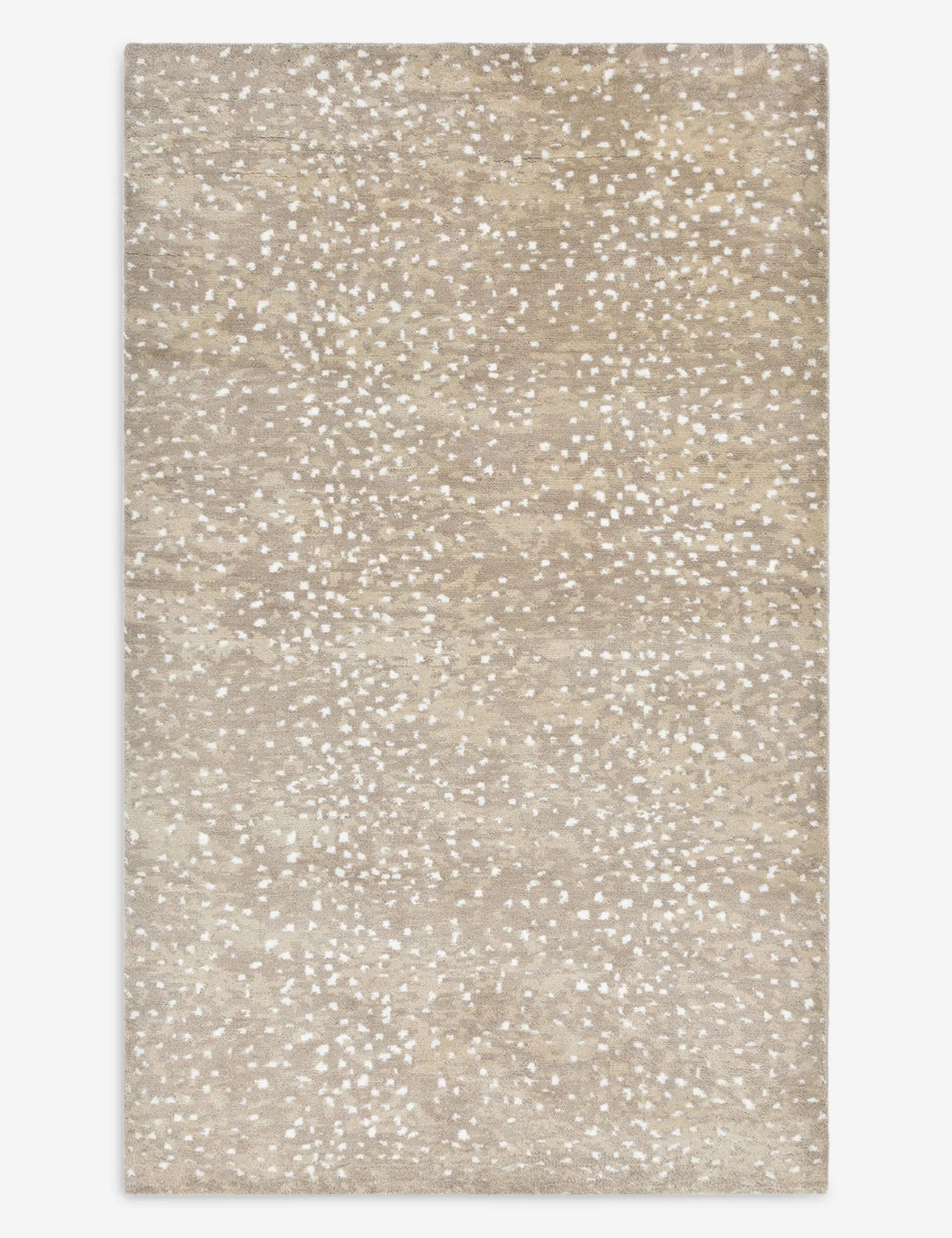 Farah Hand-Knotted Wool Rugmodern color block patchwork rug