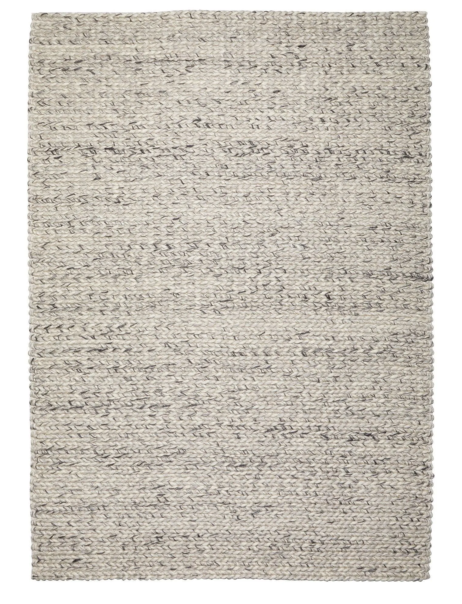 Farrah Marble Grey Braided Wool Rugmodern color block patchwork rug