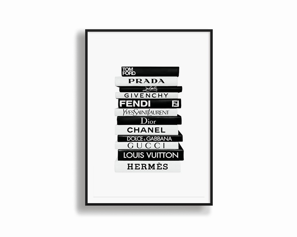 Fashion Booksnordic style wall decor