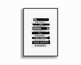 Fashion Booksnordic style wall decor