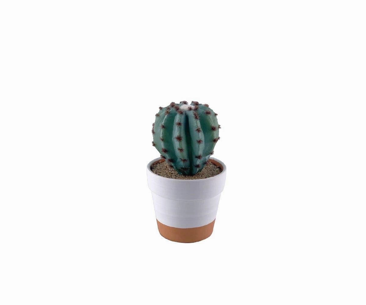 Faux Mini Barrel Cactushome decoration ,modern home decor 