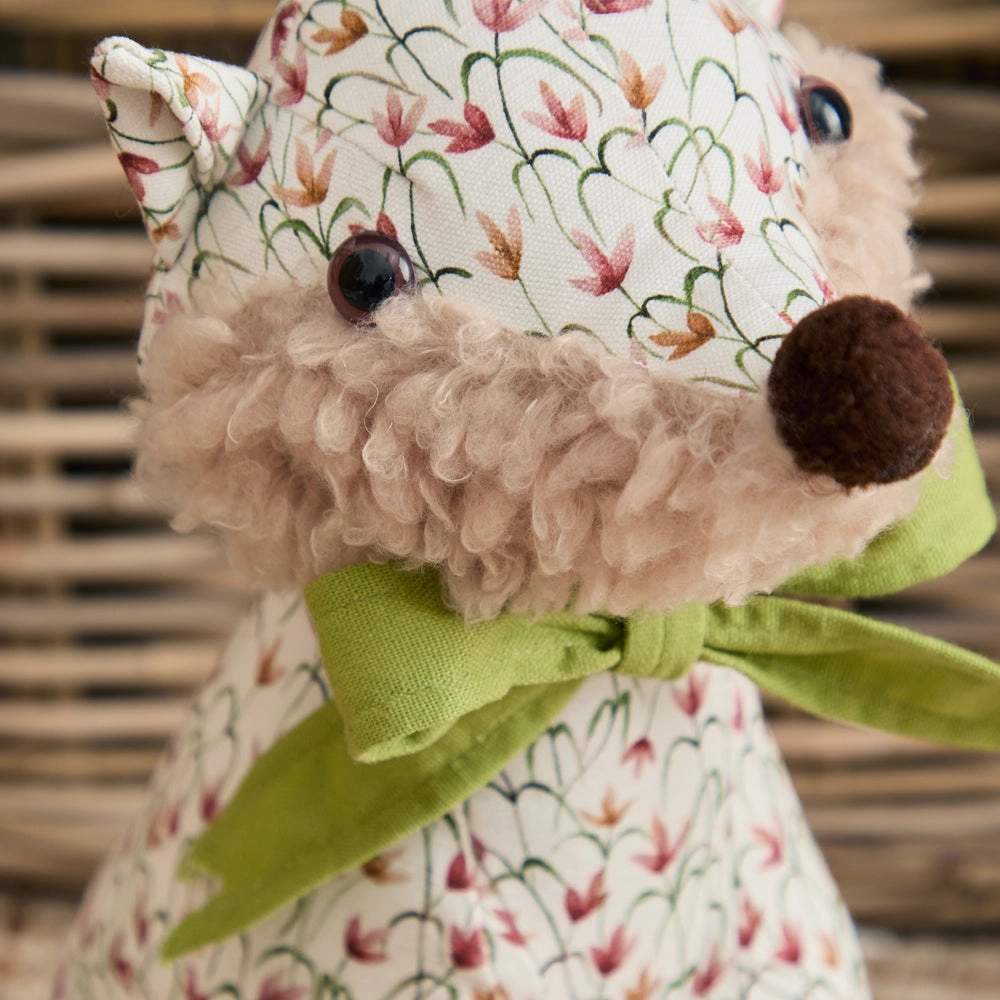 Felix Fox Door Stop Multicolour