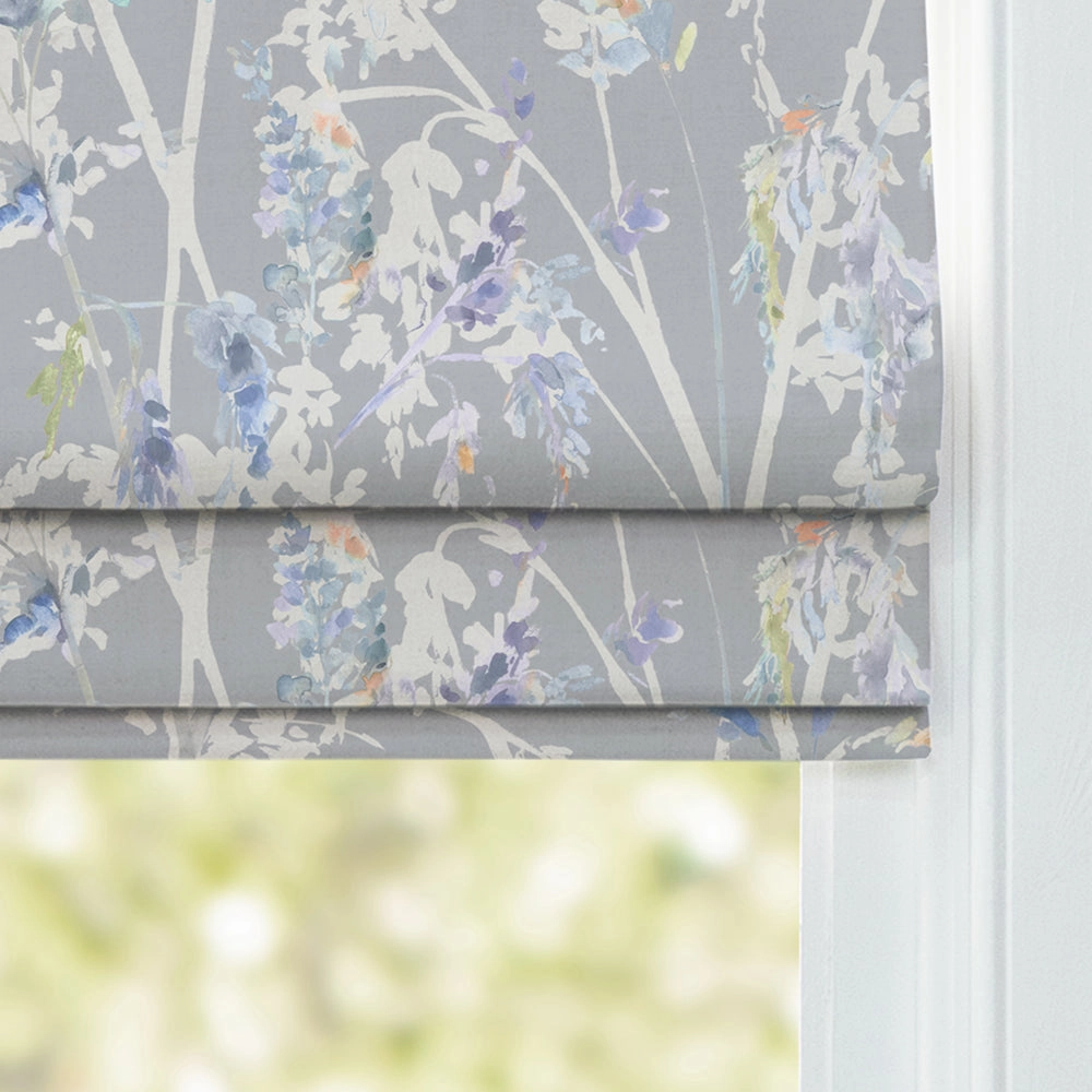 Fenadina Printed Cotton Made to Measure Roman Blinds Clementine