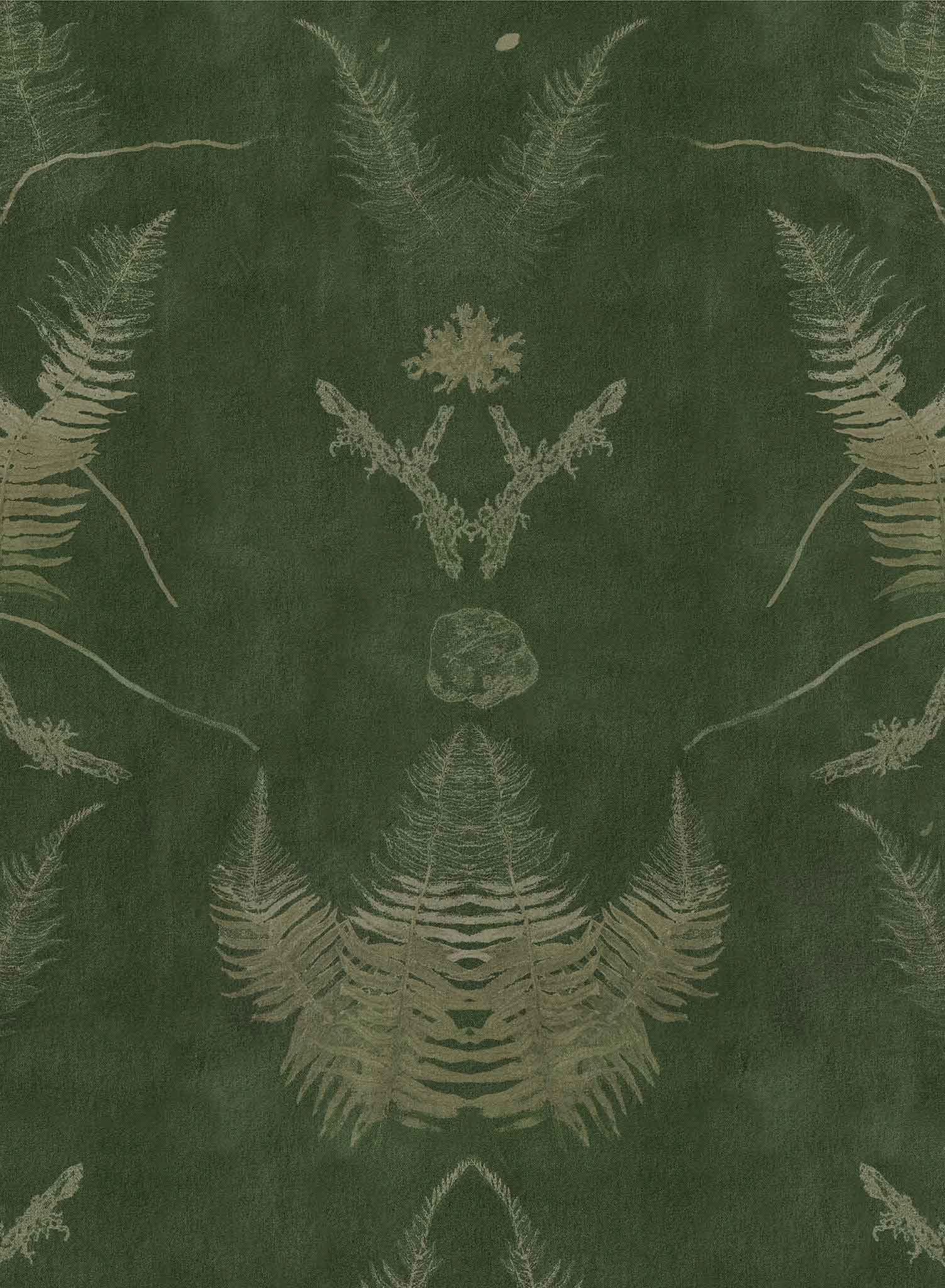Fern Fronds, Wallpapernordic minimalist wallpaper