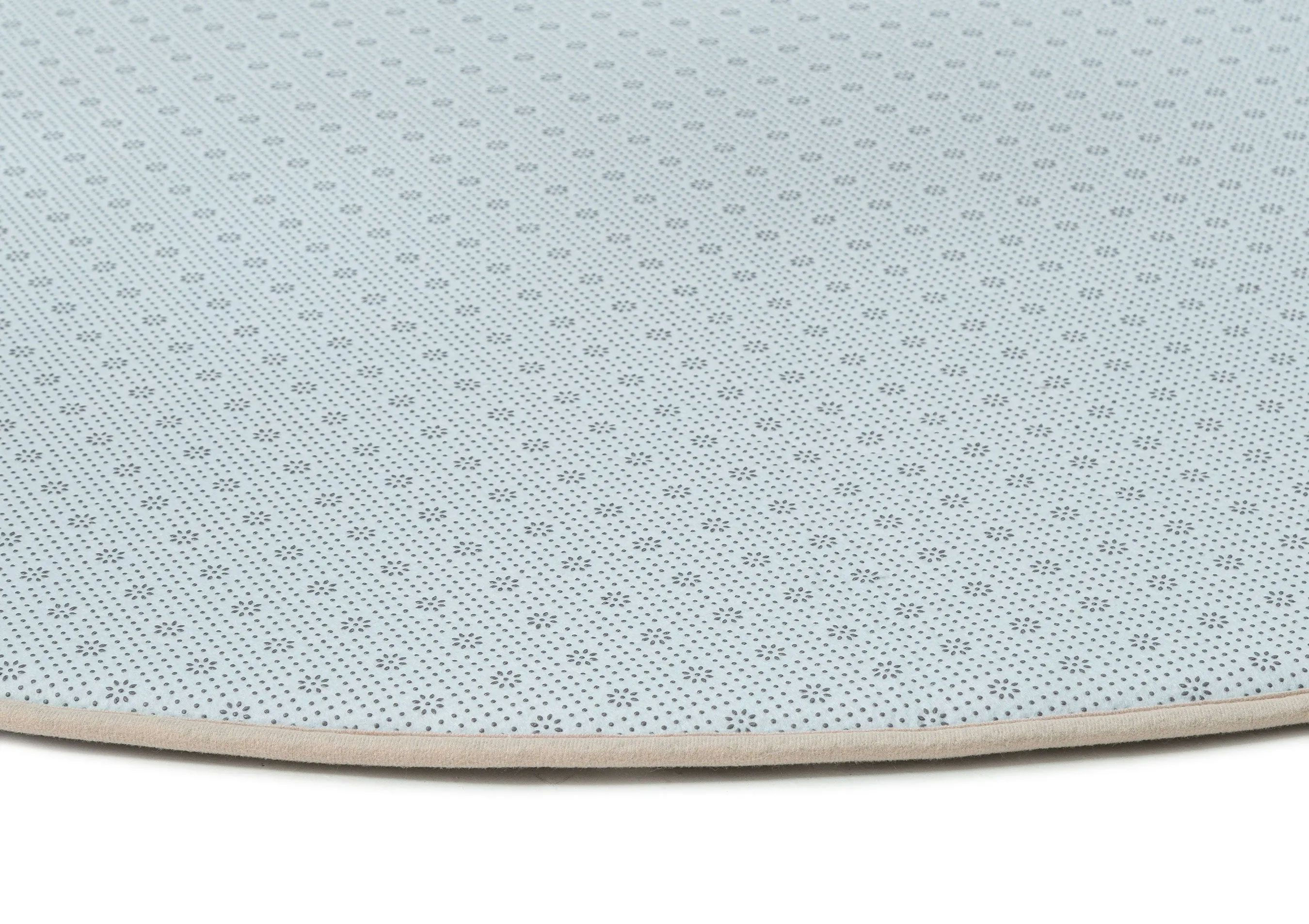Fifi Cream Plush Rollie Pollie Round Playmat
