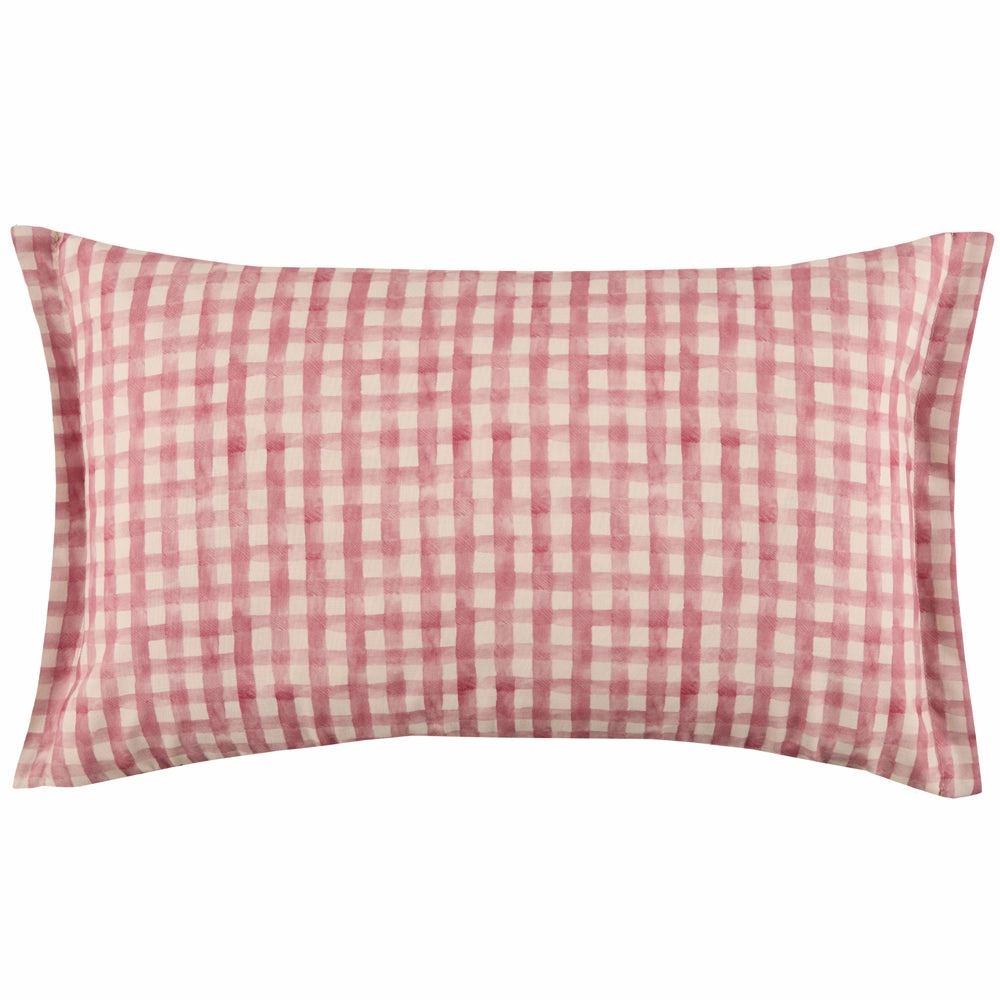 Fig Trellis Printed Outdoor Cushion Purple