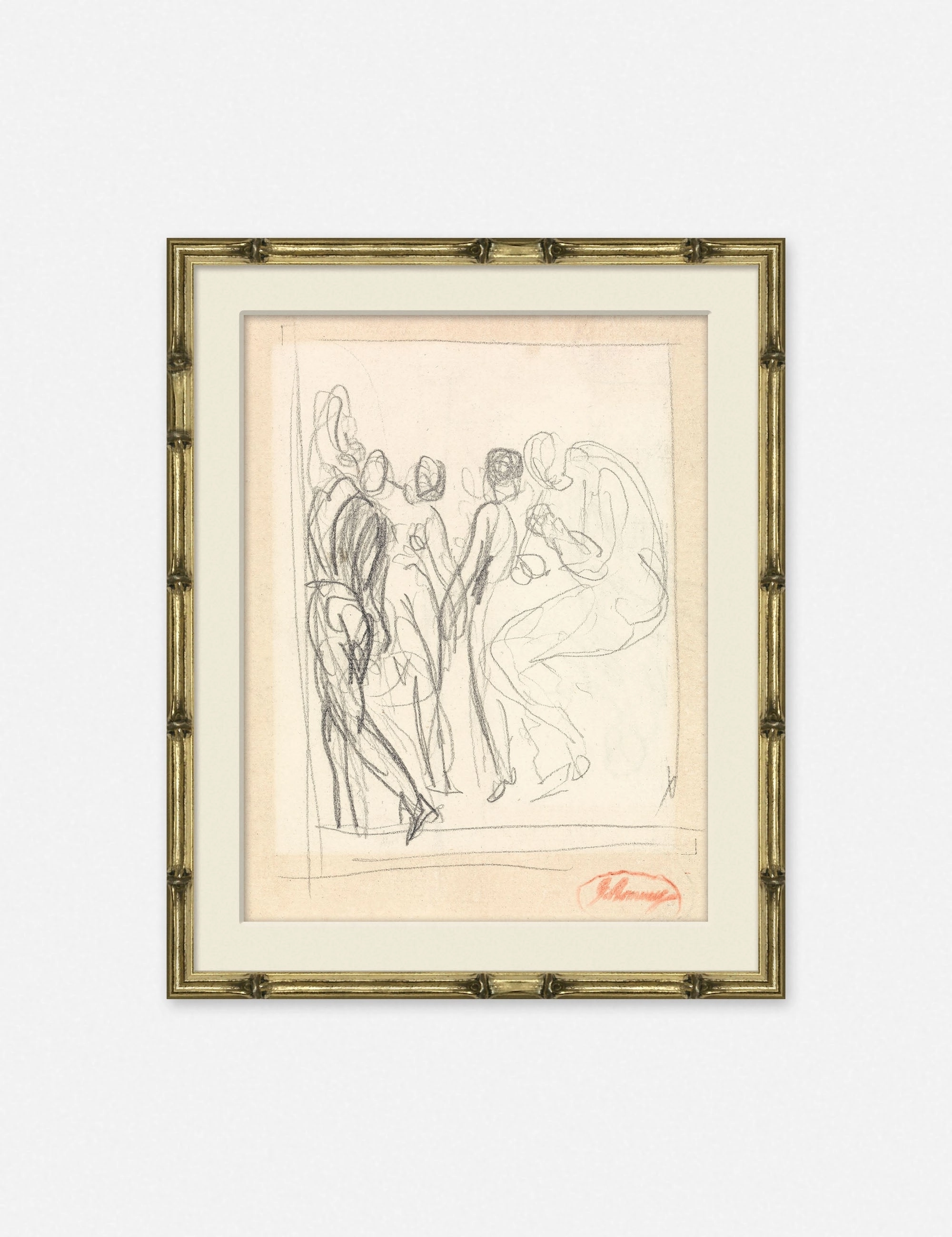 Figure Sketch Printnordic style wall decor