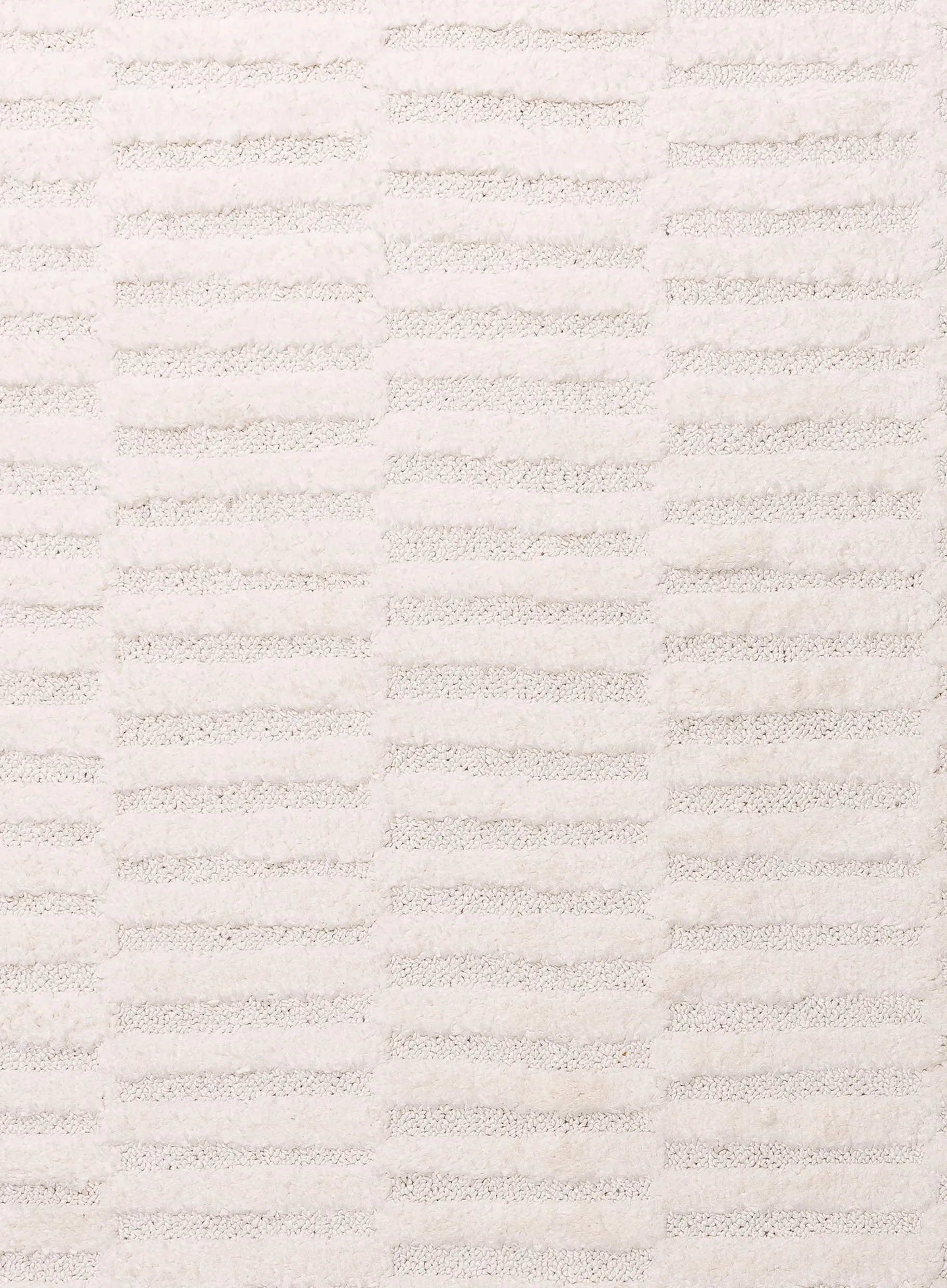 Filippa Ivory Cream Modern Textured Rug