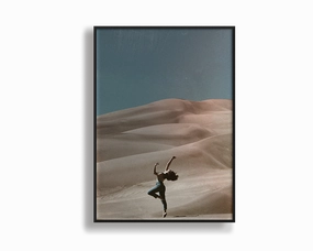 Film Series - Dance in The Desertmodern abstract painting decor