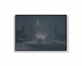 Film Series - Dark Wintermodern abstract painting decor