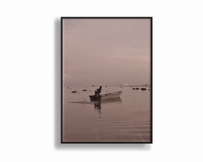 Film Series - Lone Boatnordic style wall decor