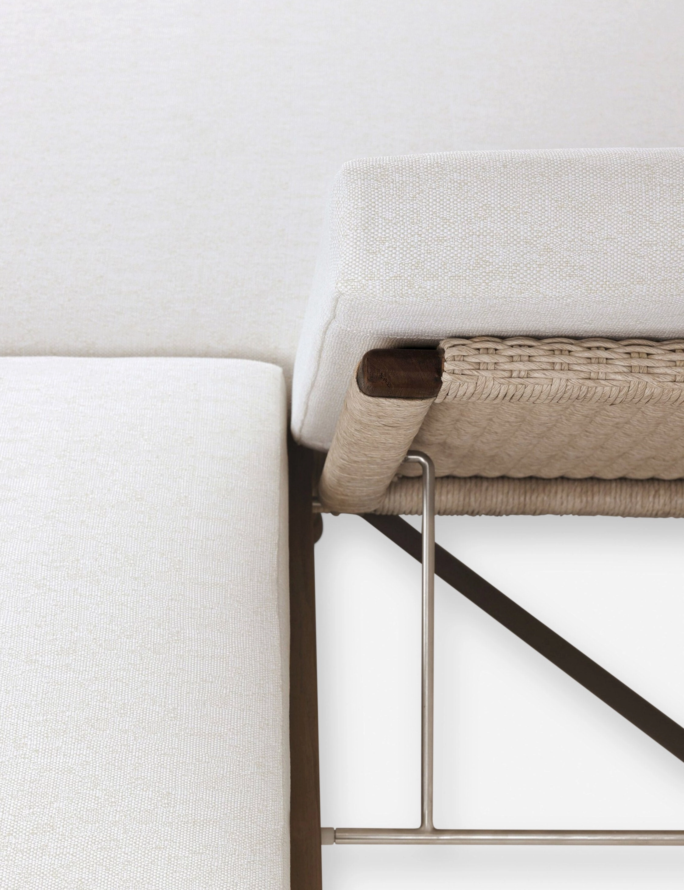 Finnegan Indoor / Outdoor Double Chaise by Amber Lewis x Four Hands