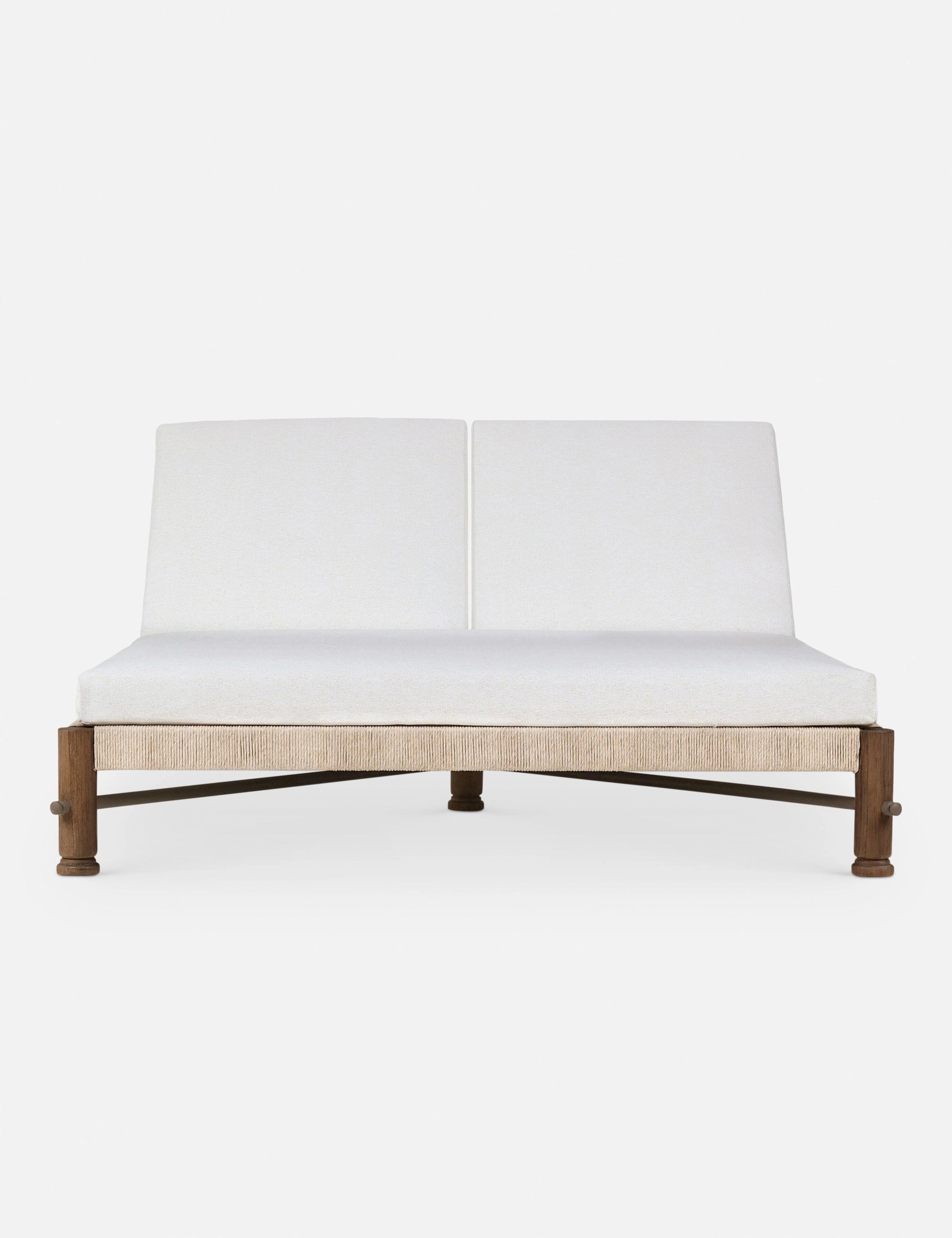 Finnegan Indoor / Outdoor Double Chaise by Amber Lewis x Four Hands