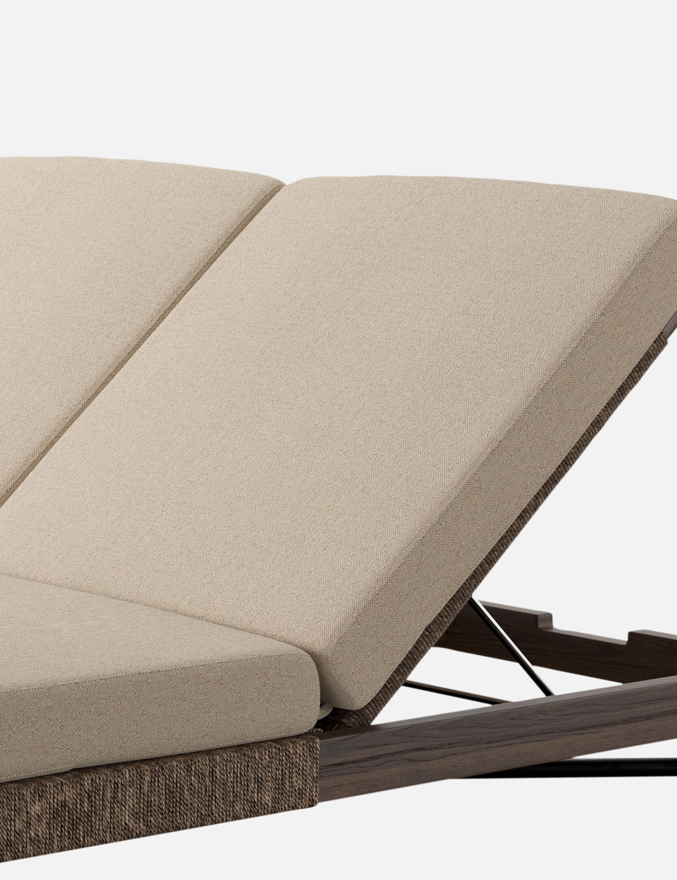 Finnegan Indoor / Outdoor Double Chaise by Amber Lewis x Four Hands